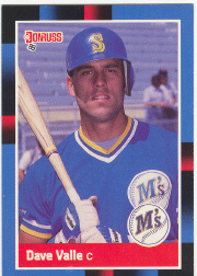 1988 Donruss Baseball Cards    393     Dave Valle